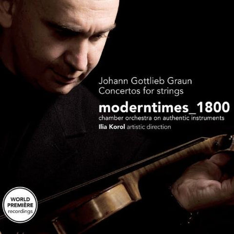 Modern Times_1800/korol/batori - JG Graun: Concertos for Strings [CD]