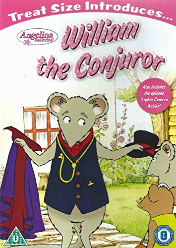 "DVD cover featuring a cartoon mouse in a magician's outfit with two other mice."