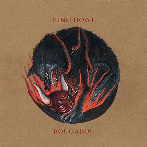 Album cover featuring a black boar-like creature with red accents on a brown background.