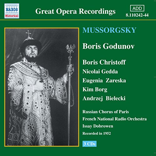 Christoffgeddaonrfdobrowen - MUSSORGSKY: Boris Godunov [CD]