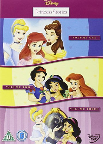Disney Princess Stories Vol.1-3 [DVD]