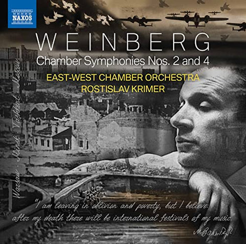 East-west Co/krimer - Mieczyslaw Weinberg: Chamber Symphonies Nos. 2 And 4 [CD]