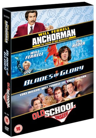Anchorman / Blades of Glory / Old School [DVD]