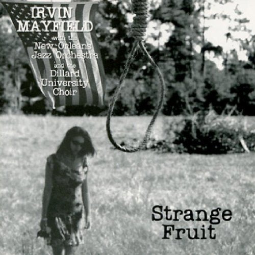 Black-and-white album cover with a hanging noose and a woman standing in a field.