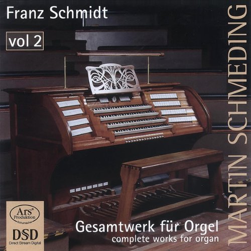 "CD cover featuring a dark wooden organ with white keys and ornate metal decoration."