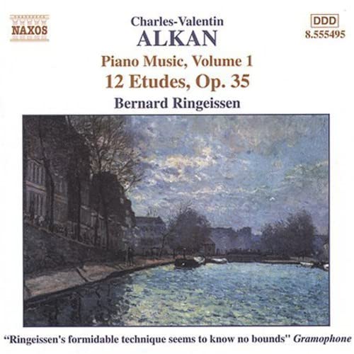 Barnard Ringeissen - Alkan - Piano Music Vol. 1 [CD]