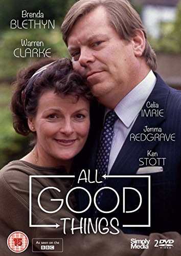 DVD cover for "All Good Things" featuring a man and woman embracing outdoors.