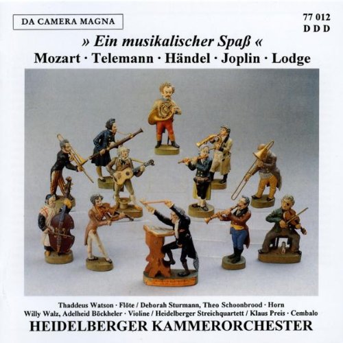 CD cover featuring miniature figurines of musicians playing various instruments.