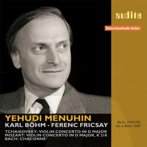 Yehudi Menuhin / Deutsches So - Yehudi Menuhin Plays Tchaikovs [CD]