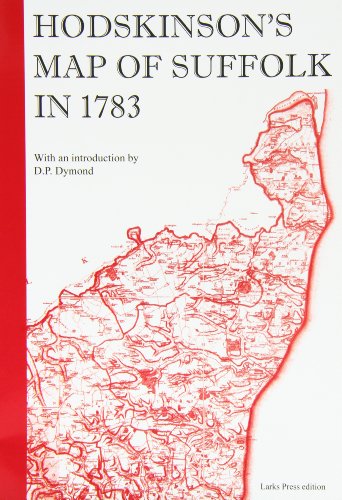 Hodskinson's Map of Suffolk in 1783