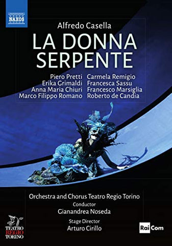 Casella:la Donna Serpente [DVD]