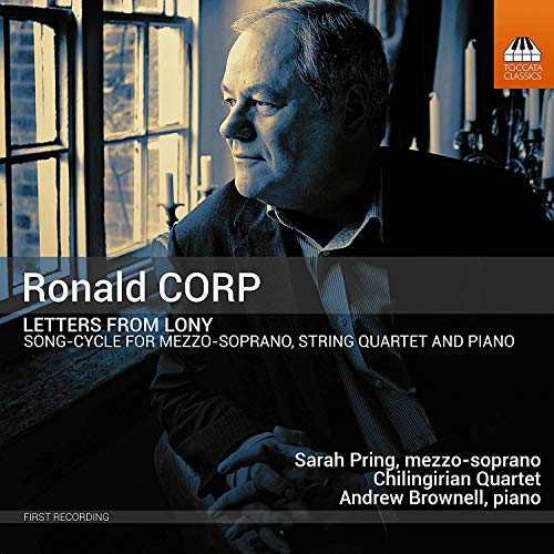 CD cover featuring a man sitting by a window with candelabra.