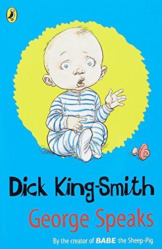 "Book cover featuring cartoon baby with feather on head, yellow and orange striped shirt."