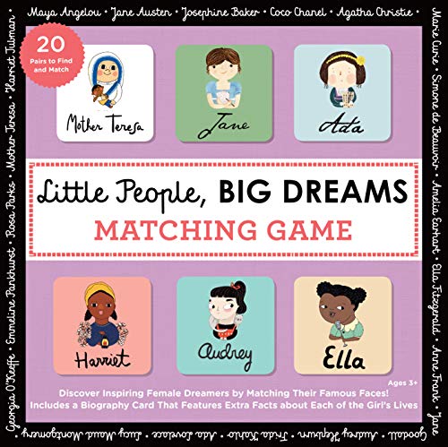 Little People, BIG DREAMS Matching Game: Put Your Brain to the Test with All the Girls of the Little People, BIG DREAMS Series! (25)