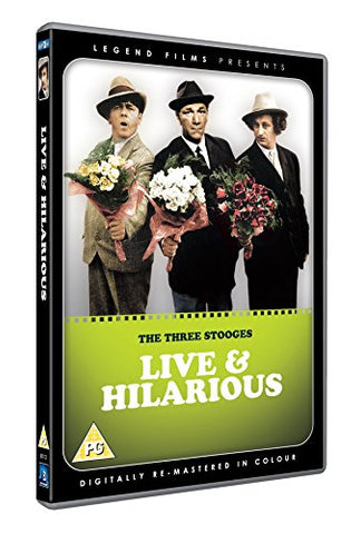 The Three Stooges - Live & Hillarious [DVD]