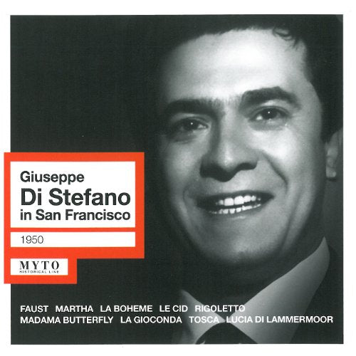 G. Di Stefano;San Fransisco Associsation Orchestra - Di Stefano in San Fransisco (1950) [CD]