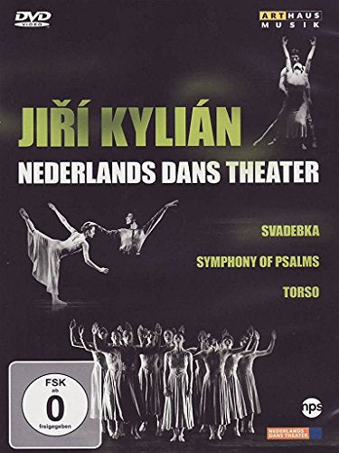 DVD cover featuring dancers in white, with text and logos on a black background.