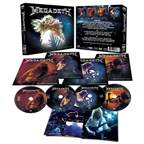 Megadeth - One Night In Buenos Aires Dvd/bluray/cd2 Package [DVD]