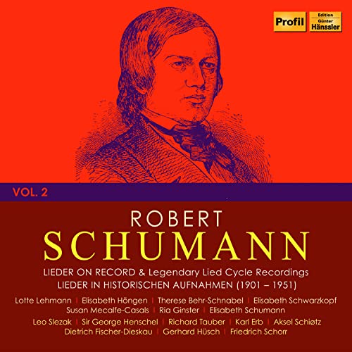 Various - Robert Schumann: Lieder on record [CD]