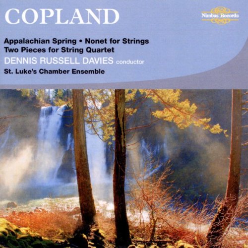 Davies/st Lukes Chamber - Aaron Copland: Appalachian Spring, Nonet for Strings, Two Pieces for String Quartet [CD]