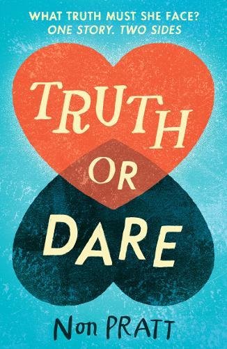 "Book cover with heart shapes and text 'Truth or Dare' by Non Pratt."