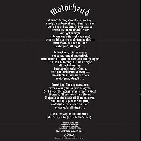 Motorhead - Motorhead / City Kids [VINYL]