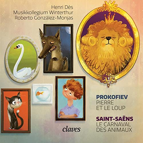 KURT AESCHBACHER, MUSIKKOLLEGIUM WINTERTHUR, ROBERTO GONZALEZ-MONJAS - PIERRE ET LE LOUP, OP. 67 - LE CARNAVAL DES ANIMAUX [CD]
