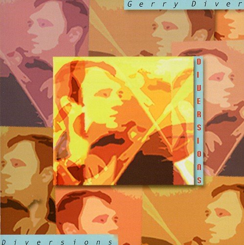 "Album cover with multiple faded images of a man playing a violin."