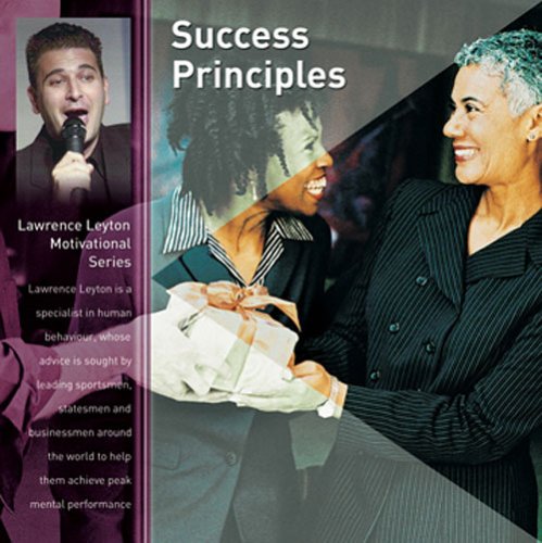 "CD cover with 'Success Principles' title and images of people smiling and a man speaking."