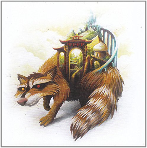 A fantastical creature with a house on its back, depicted in a colorful illustration.
