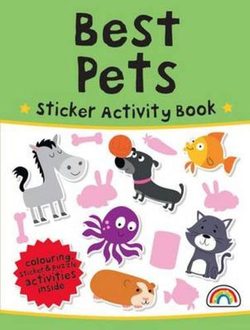 Best Pets Sticker Activity Book: 12