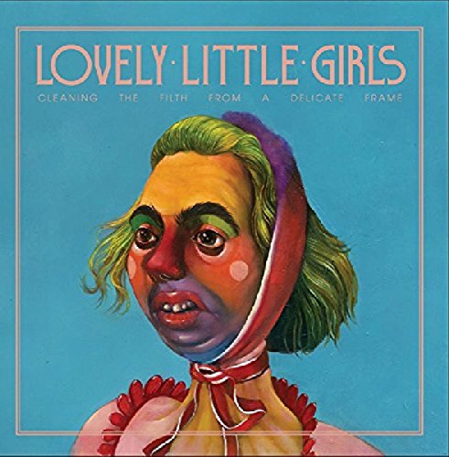 Album cover with a painted portrait of a person with distorted facial features.