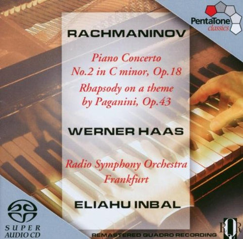 ergey Rachmaninov - Rachmaninov - Piano Concerto No 2; Paganini Rhapsody Audio CD