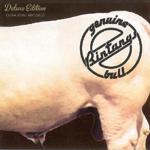 Album cover featuring a white bull with a black logo and text overlay.