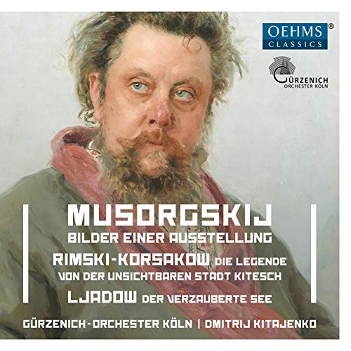A classical music CD cover featuring a portrait of a bearded man.
