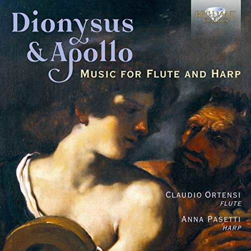 Claudio Ortensi, Anna Pasetti - Dionysus & Apollo: Music for Flute and Harp [CD]