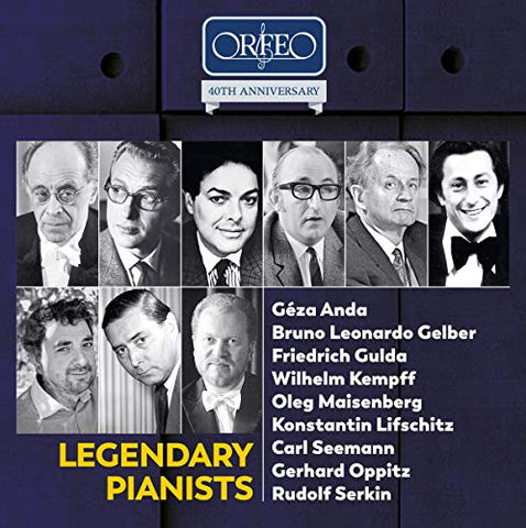 Various - Legendary Pianists - Orfeo 40th Anniversary Edition [CD]