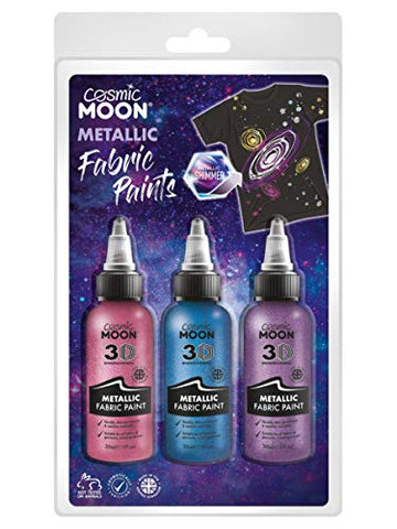 Cosmic Moon Metallic Fabric Paint