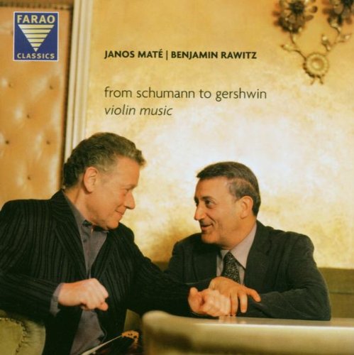 A CD cover featuring two men in suits, smiling and shaking hands.