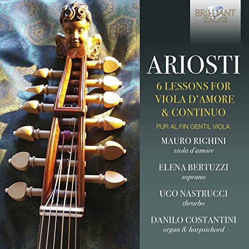 Mauro Righini Elena Bertuzzi U - Ariosti: 6 Lessons For Viola DAmore & Continuo [CD]