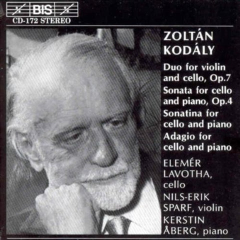 Zoltán Kodály - Kodály: Cello Music [CD]