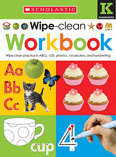 Scholastic Early Learners: Wipe Clean Workbook (Reception)