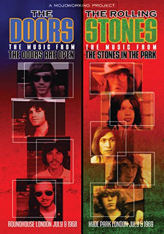 The Doors - The Music From The Doors Are Open and The Rolling Stones - The Music From The Stones In The Park [DVD] [2010]