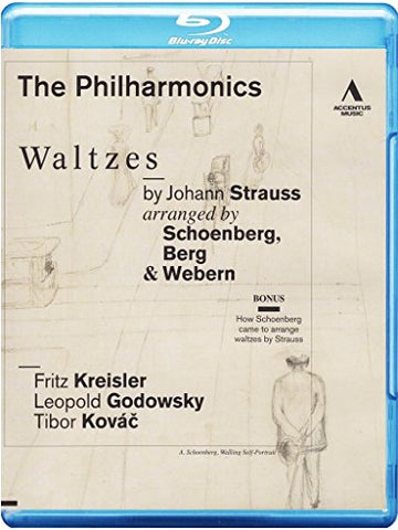 Waltzes by Johann Strauss (The Philharmonics) (Arranged by Schoenberg, Berg and Webern) (Accentus: ACC10228) [Blu-ray] [2011] [Region Free] Blu-ray