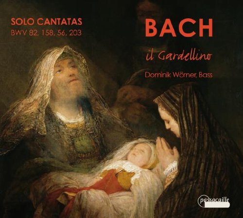 "CD cover featuring a painting of Mary holding Jesus with another figure."