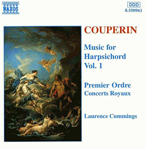 CD cover featuring a mythological scene with cherubs and nude figures, titled "Couperin".
