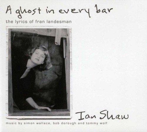 Album cover with black-and-white photo of a woman and handwritten-style title and artist name.