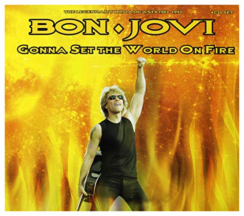 Various - Bon Jovi - Gonna Set The World On Fire: The Legendary Broadcasts 1983-1993 [4 CD Set] [CD]