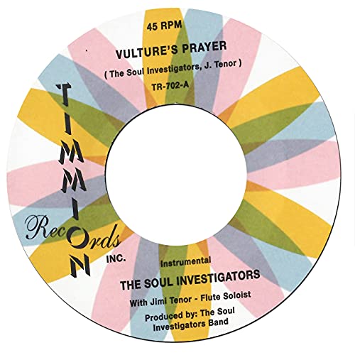 The Soul Investigators (feat. Jimi Tenor) - Vultures Prayer / Bad Viberations (Feat. Jimi Tenor) [VINYL]
