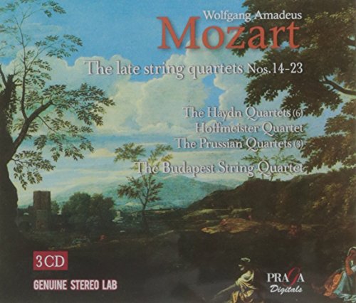 W.A. Mozart - Wolfgang Amadeus Mozart: The Late String Quartets Nos. 14-23 [CD]